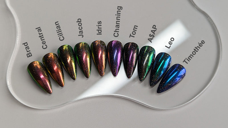 Solid chrome set (Color of your choice)